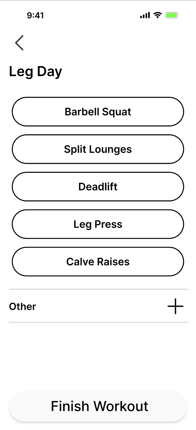 Original button styling before redesign